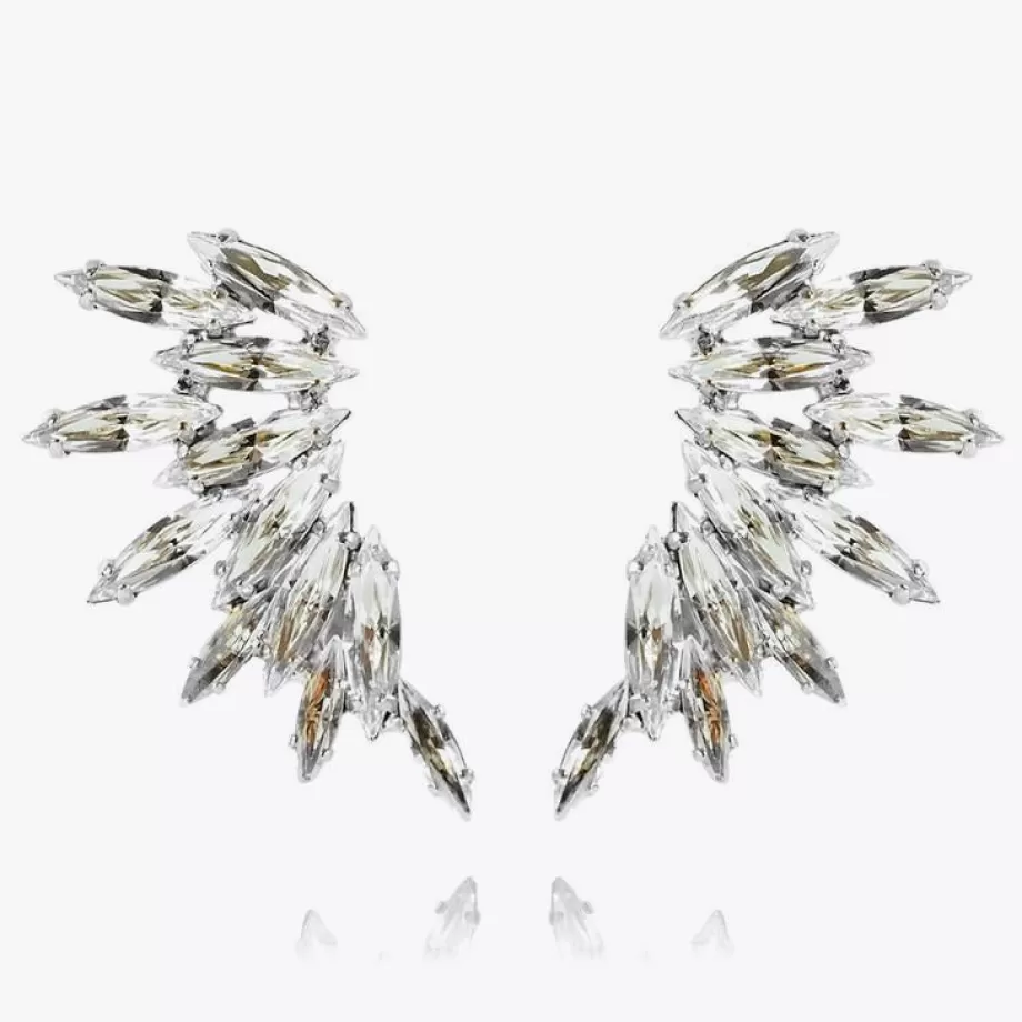 Caroline Svedbom Daphne Earcuffs/Crystal> Örhängen