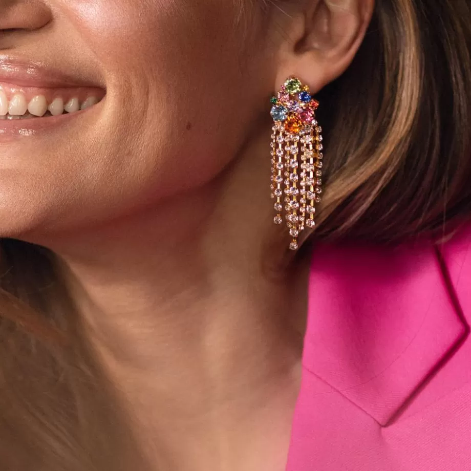 Caroline Svedbom Elissa Earring/Rainbow Combo> Örhängen