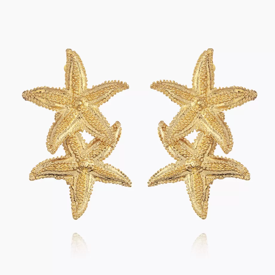 Caroline Svedbom Grande Sea Star Earrings> Örhängen