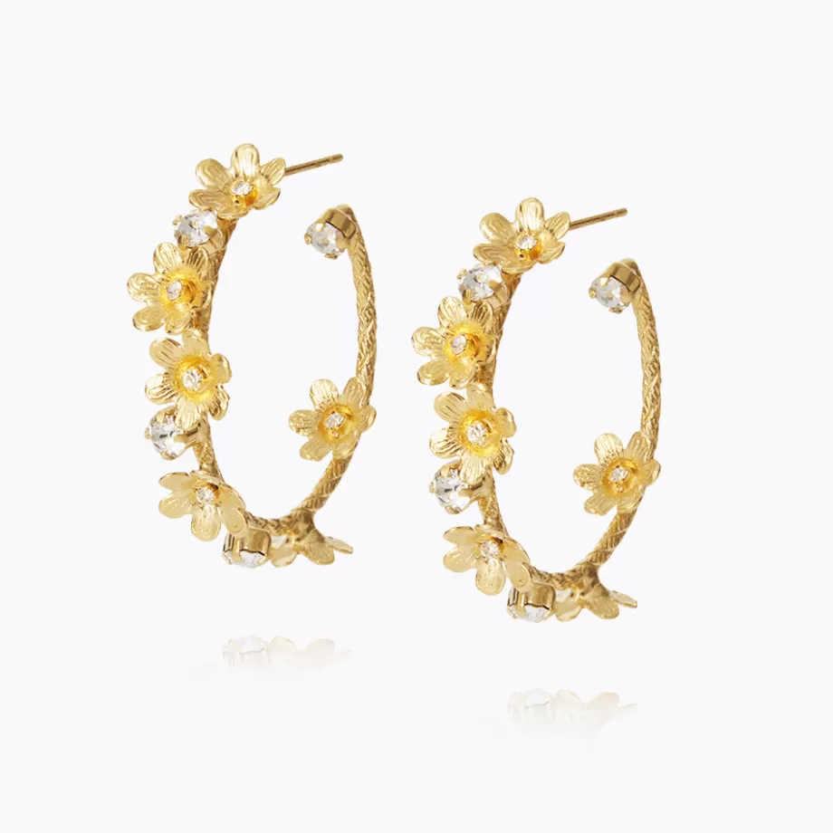 Caroline Svedbom Laurel Earrings/Crystal> Örhängen