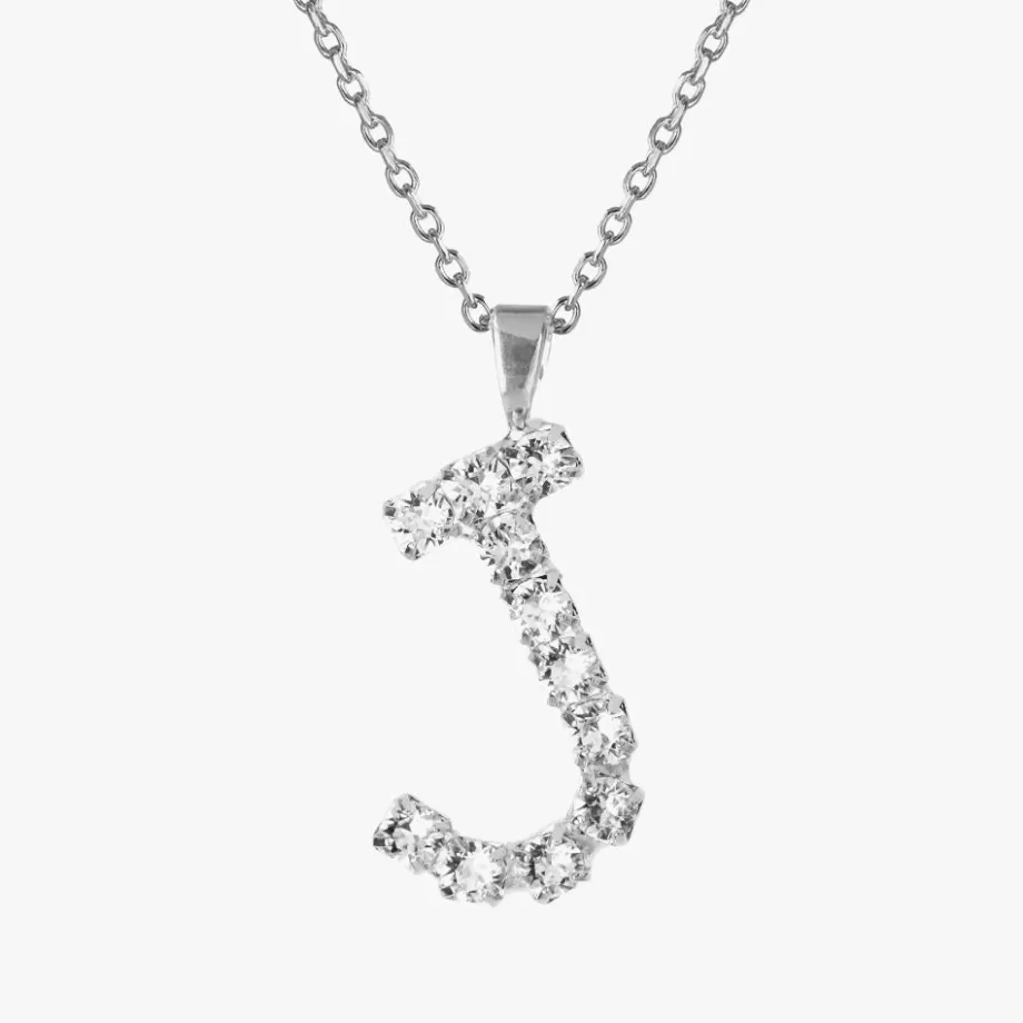 Caroline Svedbom Letter Necklace J/Crystal> Halsband