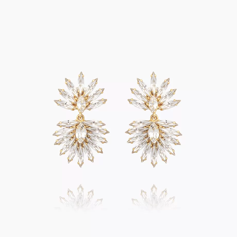 Caroline Svedbom Mini Cina Earrings/Crystal> Örhängen