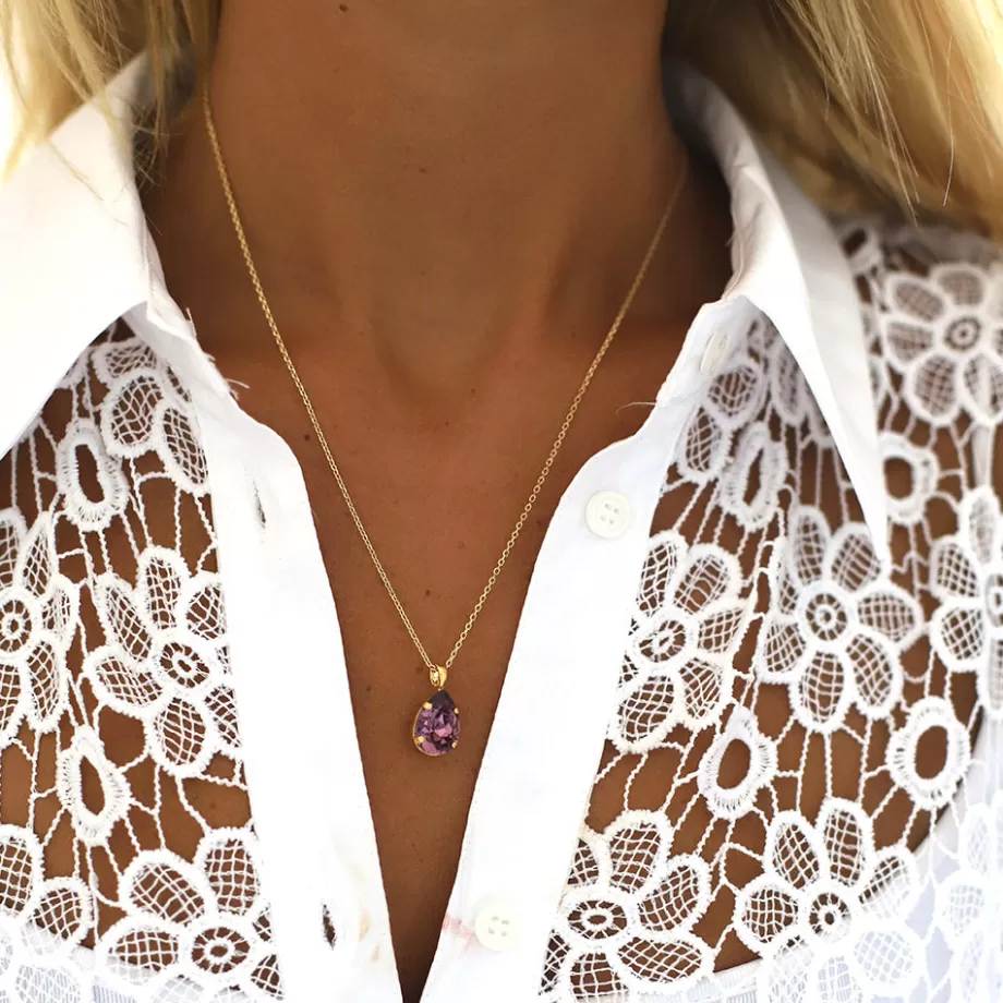 Caroline Svedbom Mini Drop Necklace> Halsband