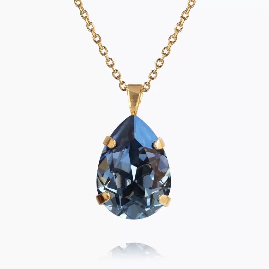 Caroline Svedbom Mini Drop Necklace/Denim Blue> Halsband