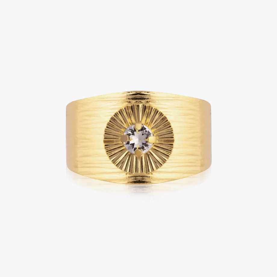 Caroline Svedbom Odessa Ring/Crystal> Ringar