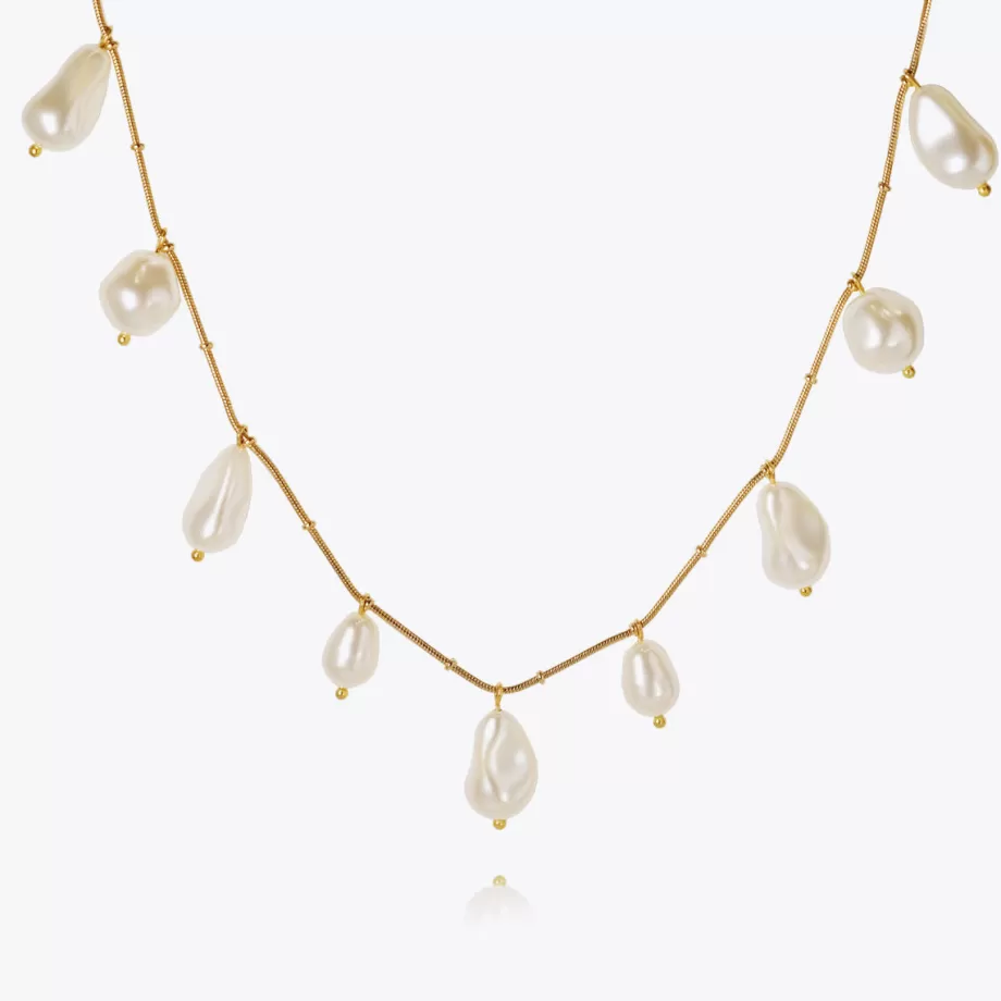 Caroline Svedbom Olympia Necklace/Pearl> Halsband