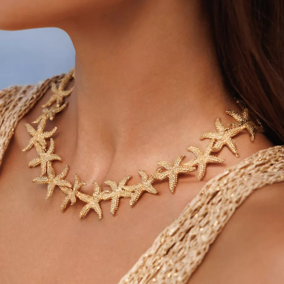 Caroline Svedbom Sea Star Statement Necklace> Halsband