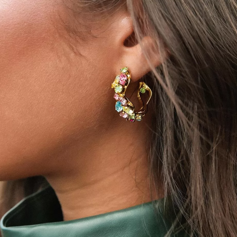 Caroline Svedbom Stella Earrings/Rainbow Combo> Örhängen