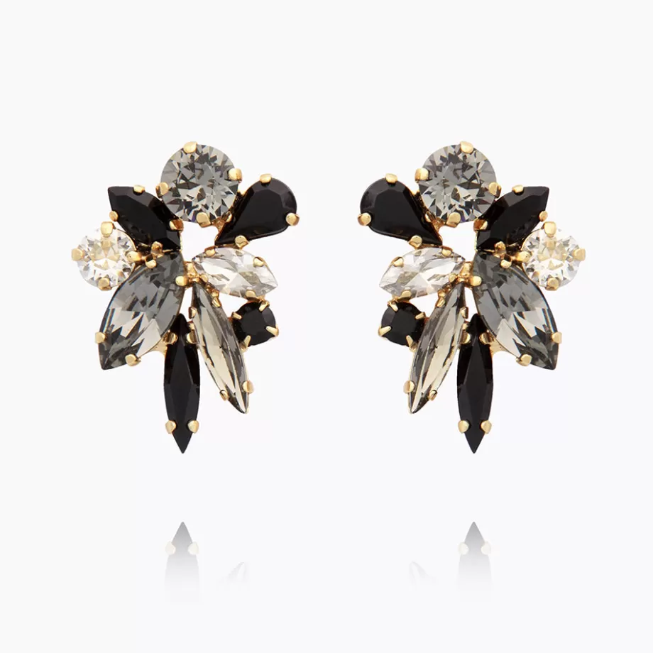 Caroline Svedbom Talia Earcuffs/Black Combo> Örhängen